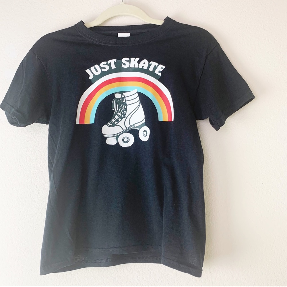 Just skate, vintage inspired,size small, 💯 cotton